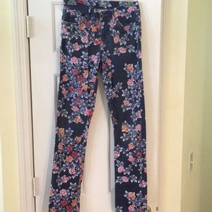 Citizens of Humanity Floral “Mandy” Jeans